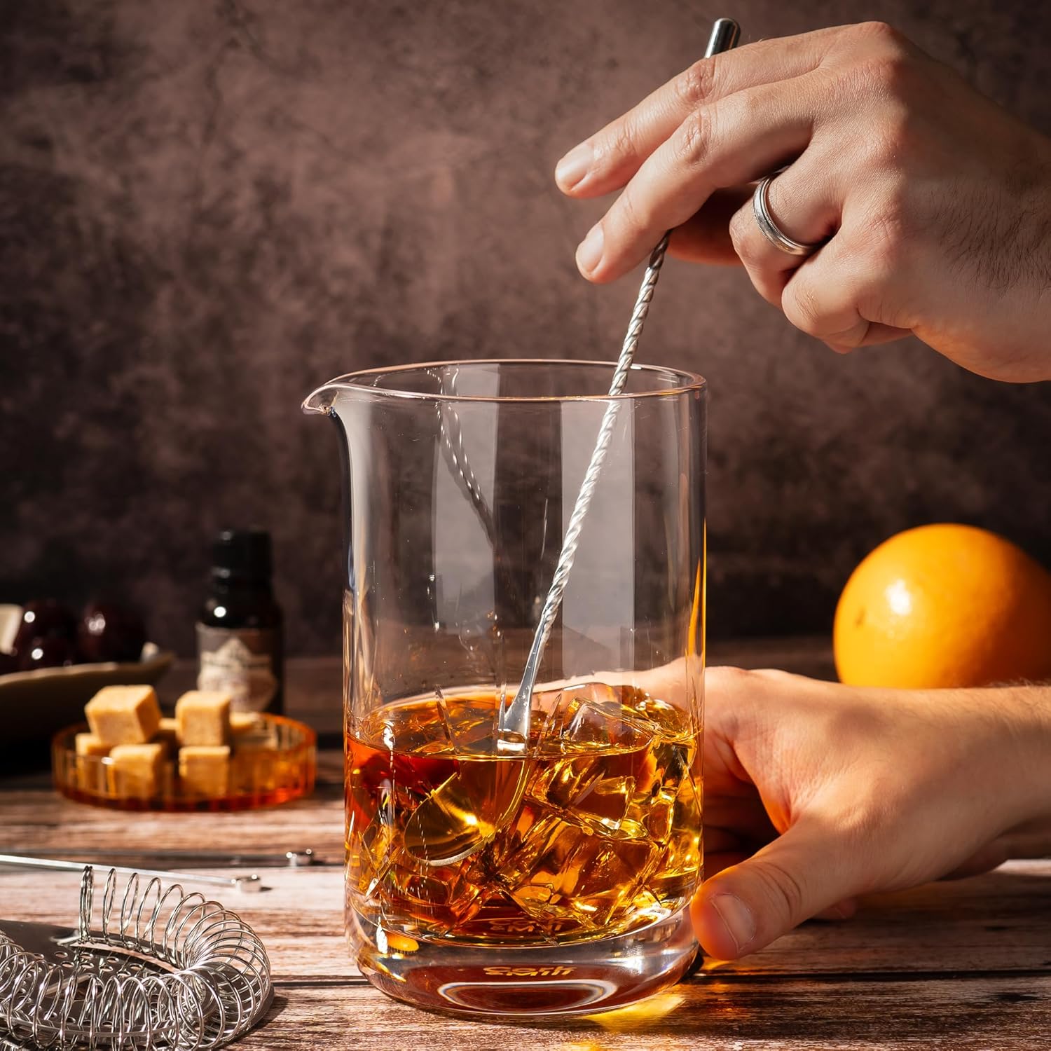 Cork Mill 24 oz Cocktail Mixing Glass Set