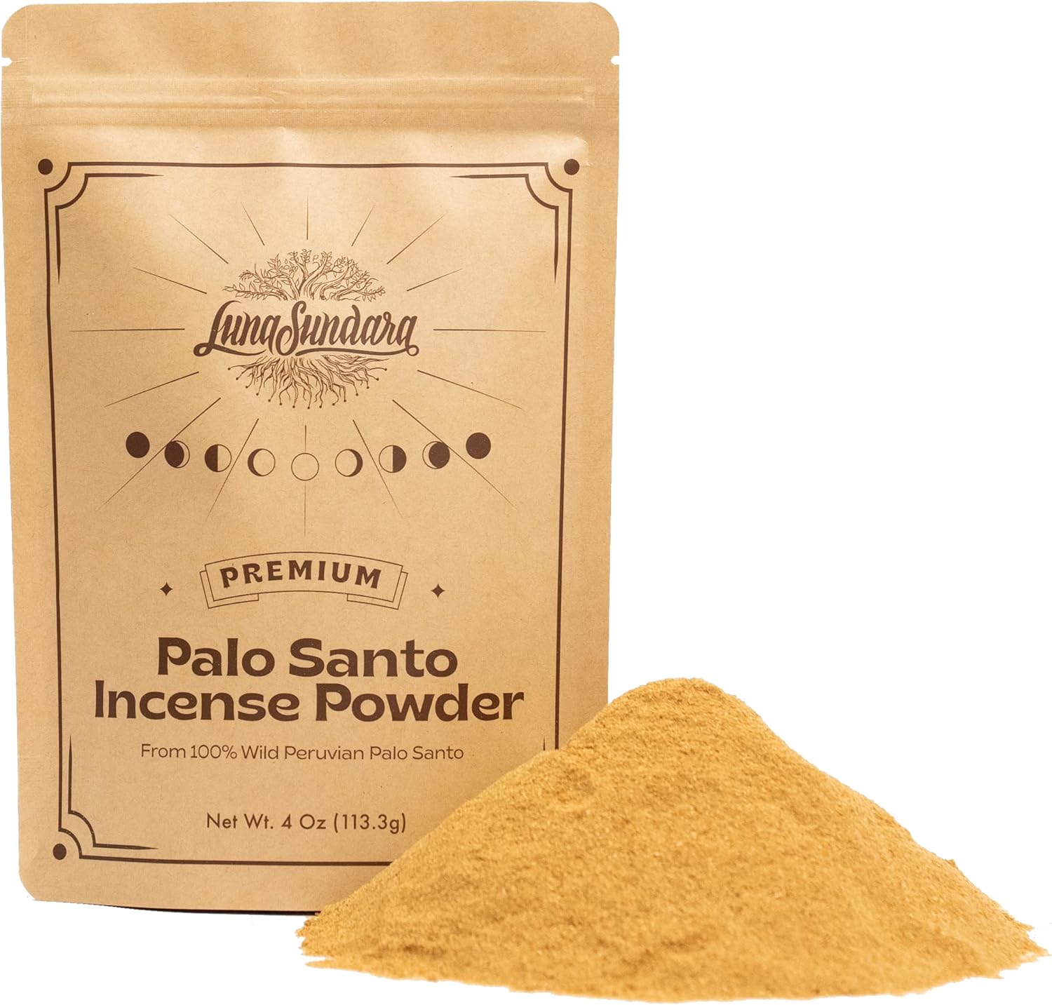 Luna Sundara Palo Santo Incense Powder 4oz