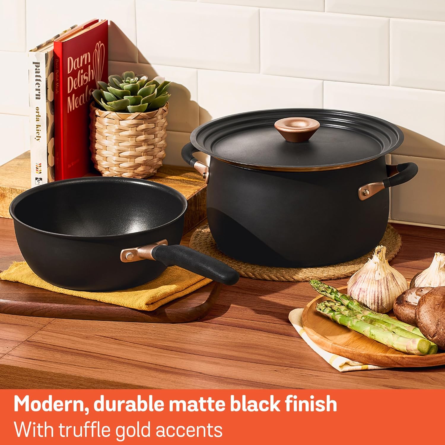 Meyer Stainless Steel Stockpot 65 Qt Matte Black
