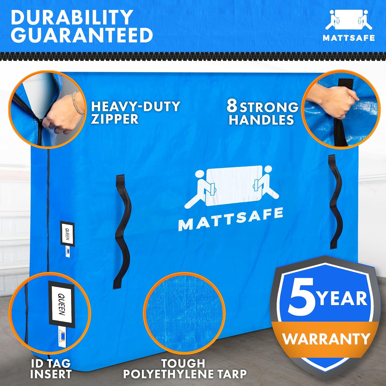 Nordic Elk Mattress Bags Queen Size Heavy Duty