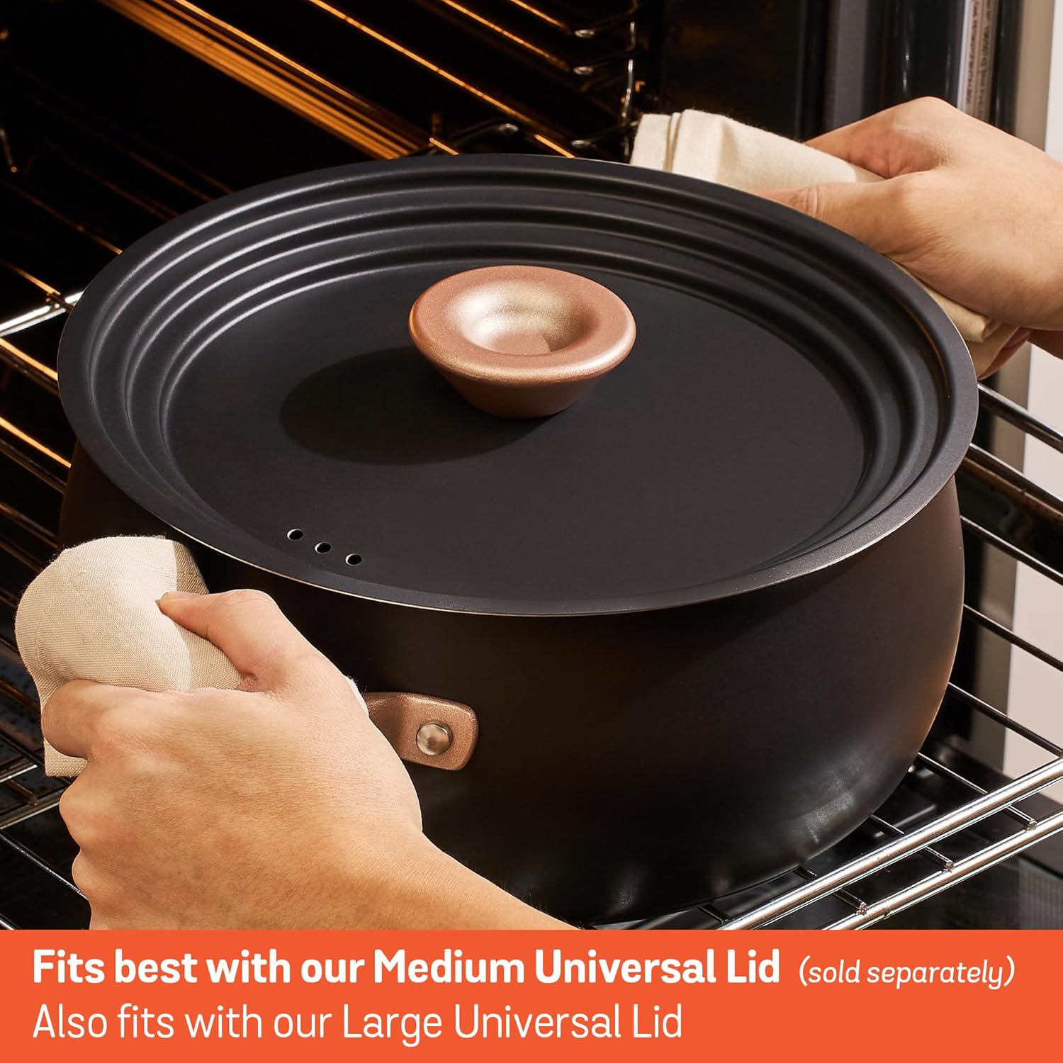 Meyer Stainless Steel Stockpot 65 Qt Matte Black