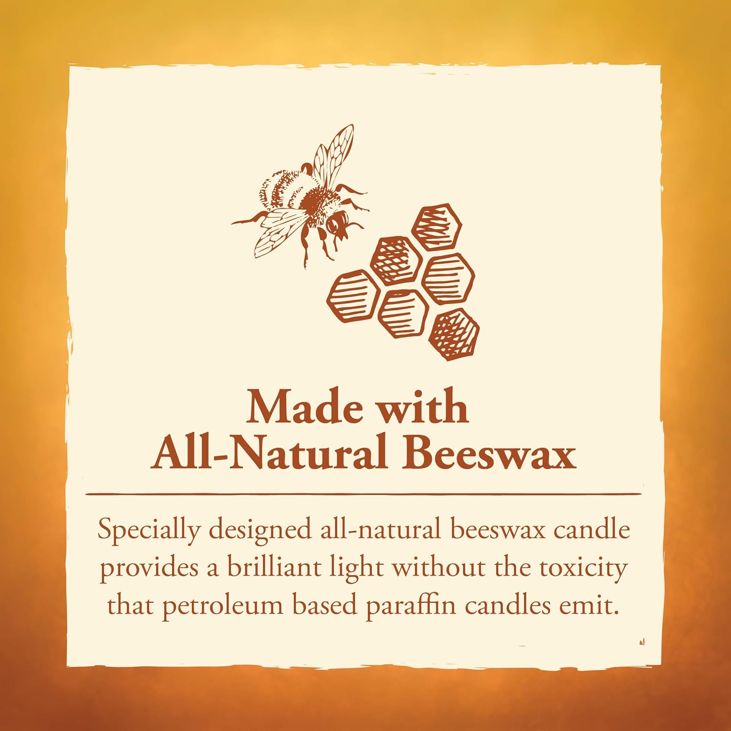 Candle by the Hour 48-Hour Beeswax Refill Candle