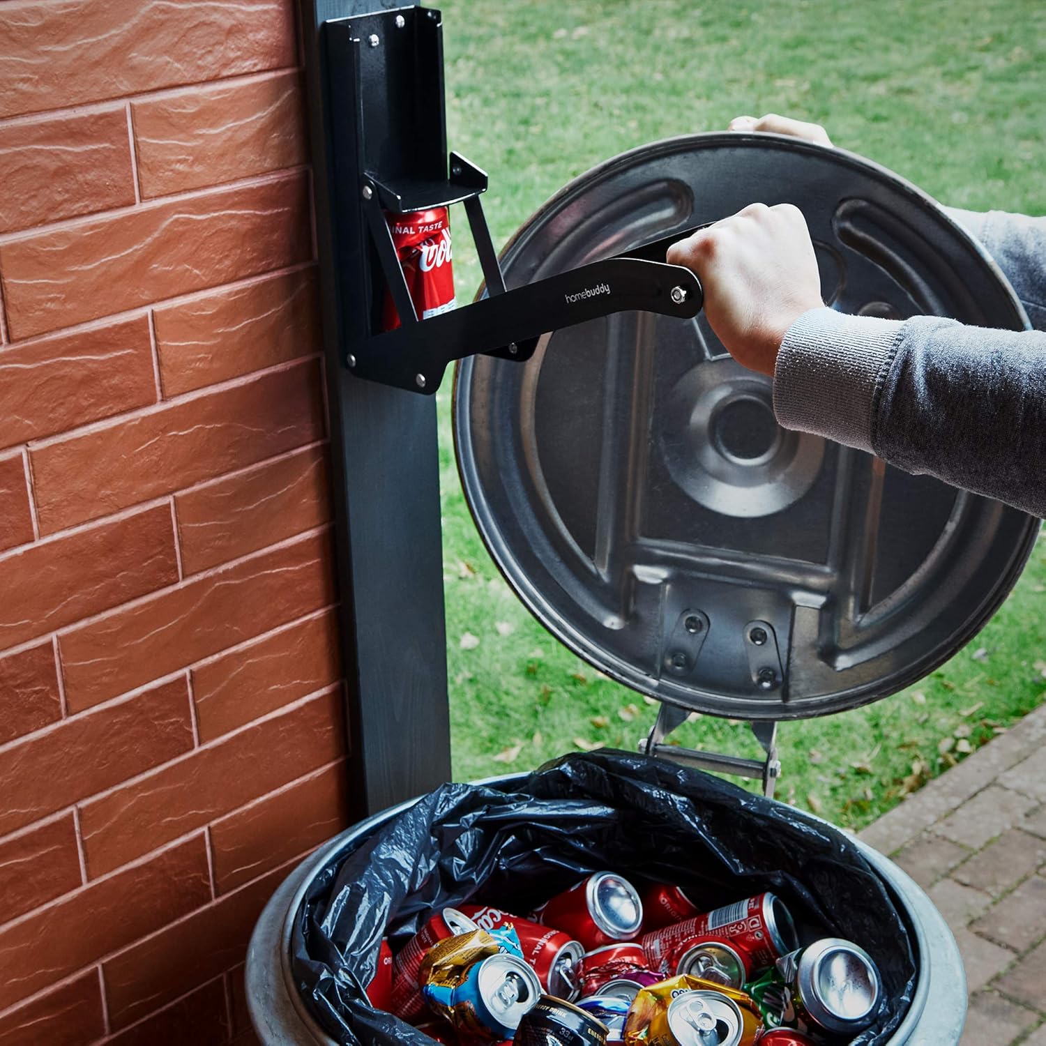 HomeBuddy Can Crusher for Recycling - Wall Mount 12 Oz 16 Oz
