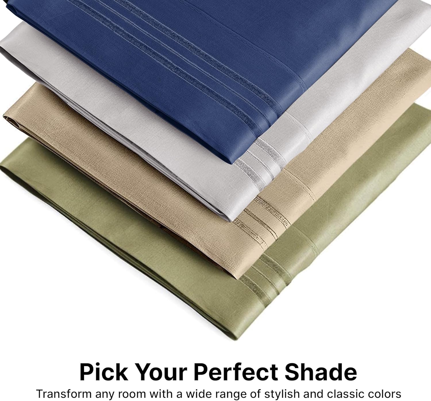 CGK Unlimited Queen Pillow Cases Set of 4