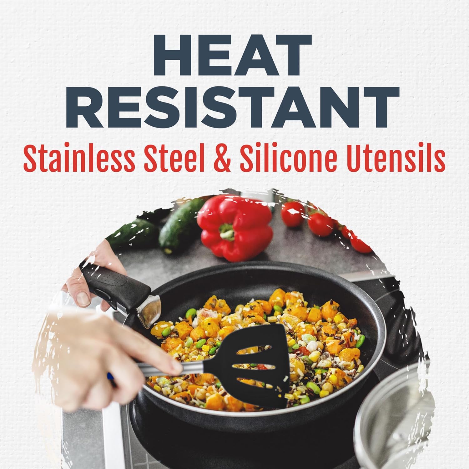 Culinary Couture 24-Piece Silicone Utensil Set