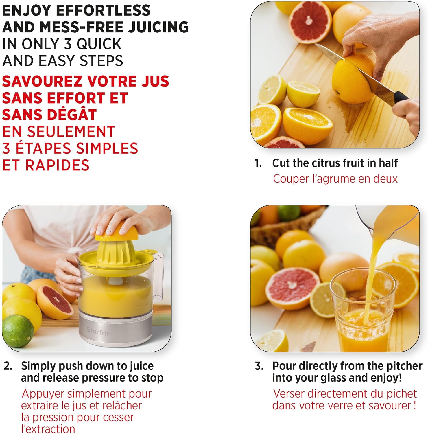 Starfrit Electric Citrus Juicer 1