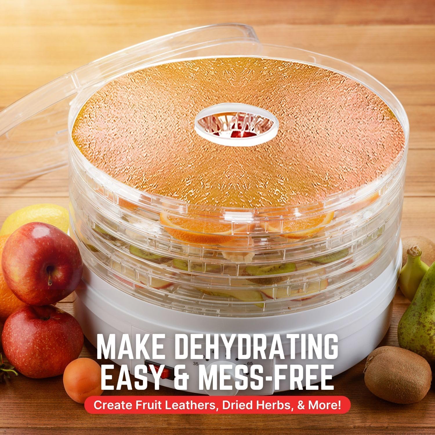 Flexzion Dehydrator Trays 11 7 8 Inch 2 Pack