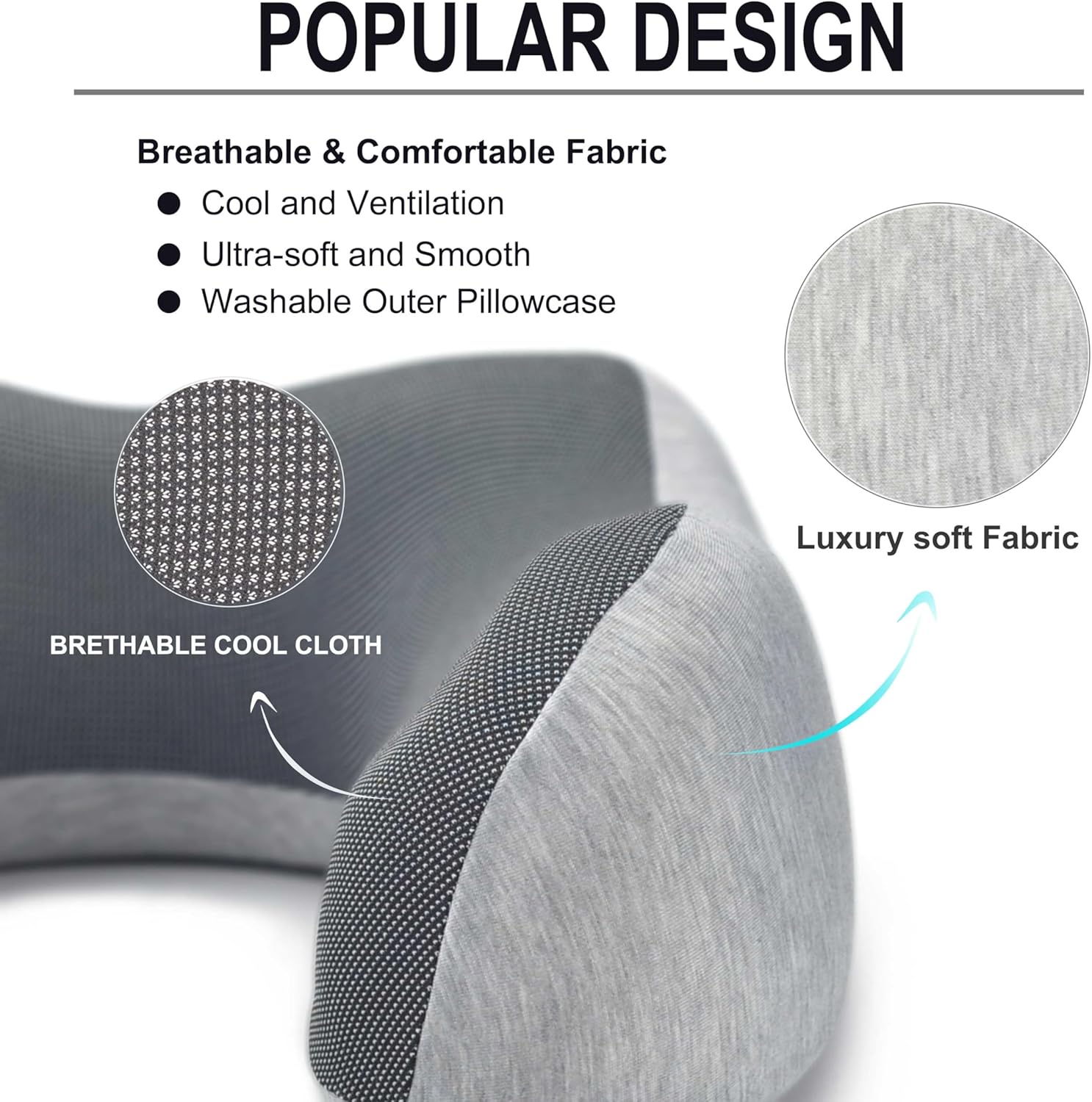 Napfun Neck Pillow for Traveling Flight