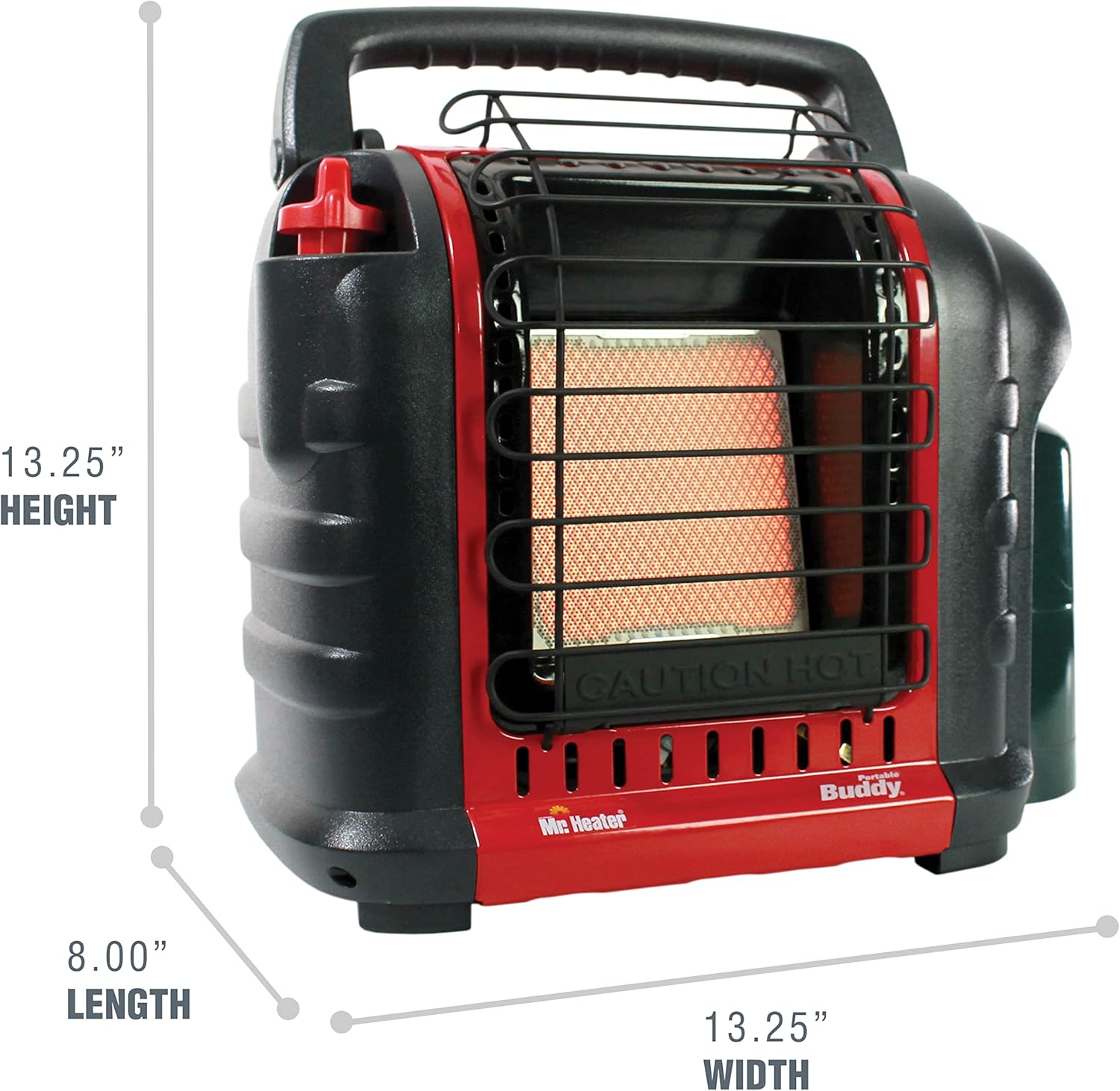 Mr Heater Portable Buddy Heater MH9BX 4000-9000 BTU Propane Radiant Heater