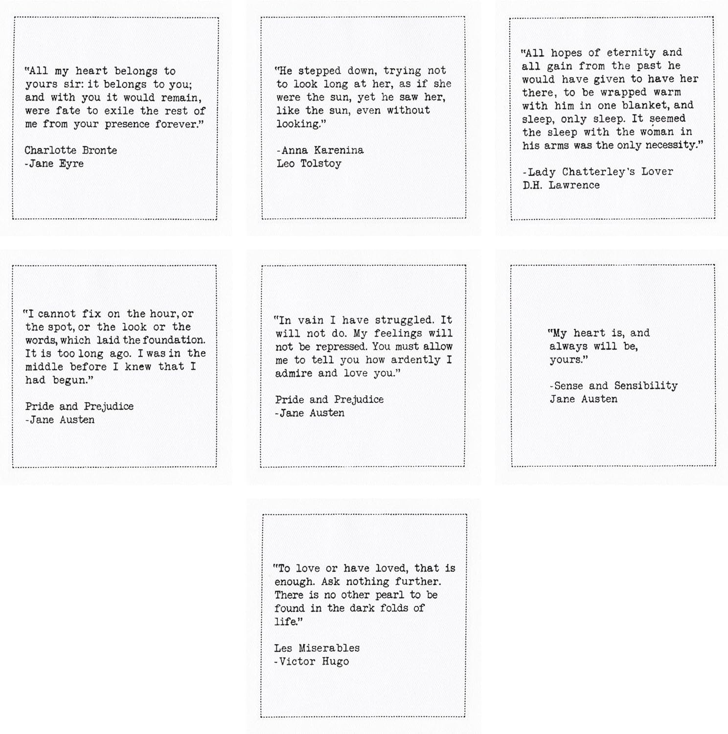 Five Star Napkins Love Quotes Disposable 45x45