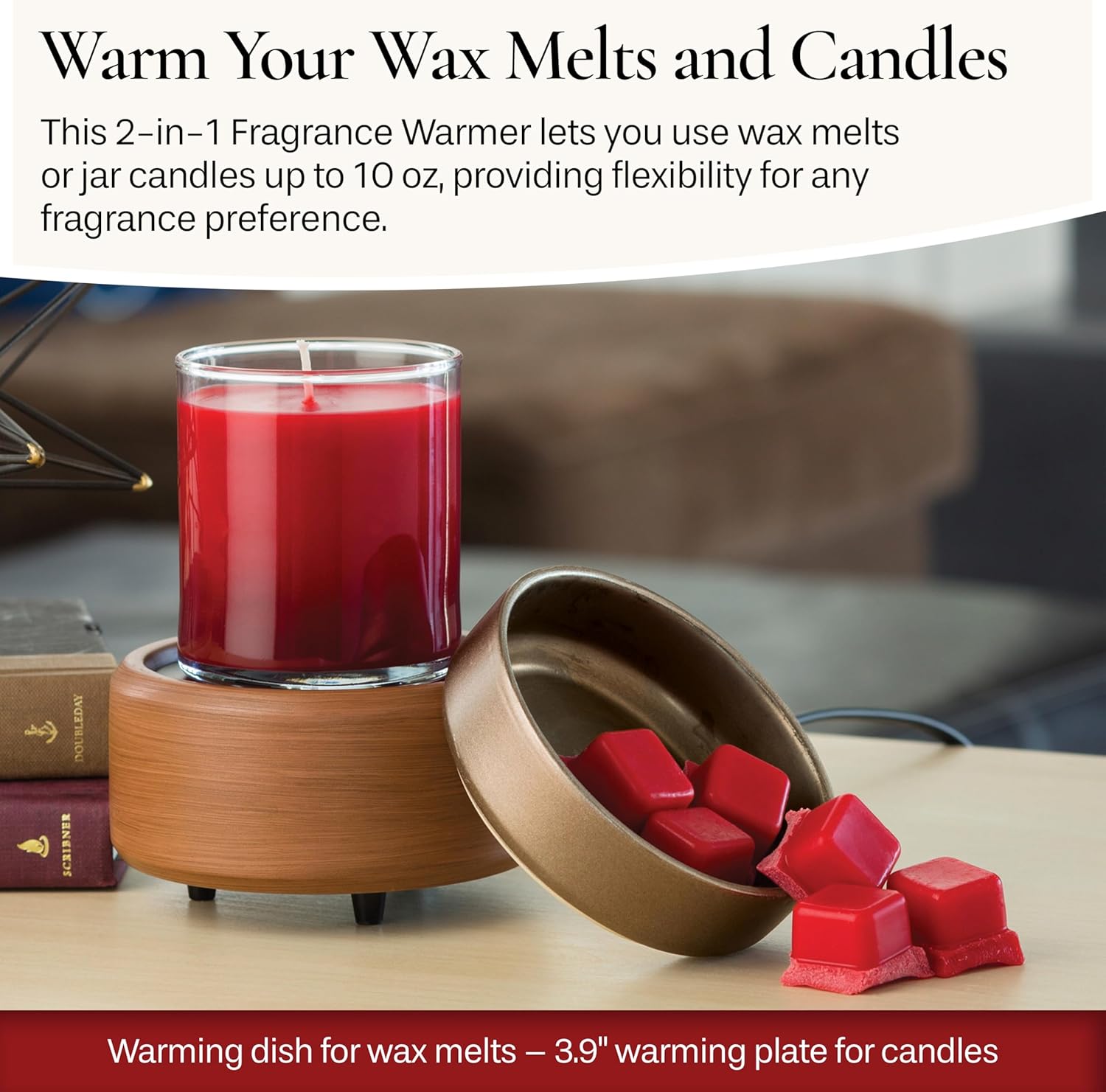 Candle Warmers ETC 2-in-1 Fragrance Warmer