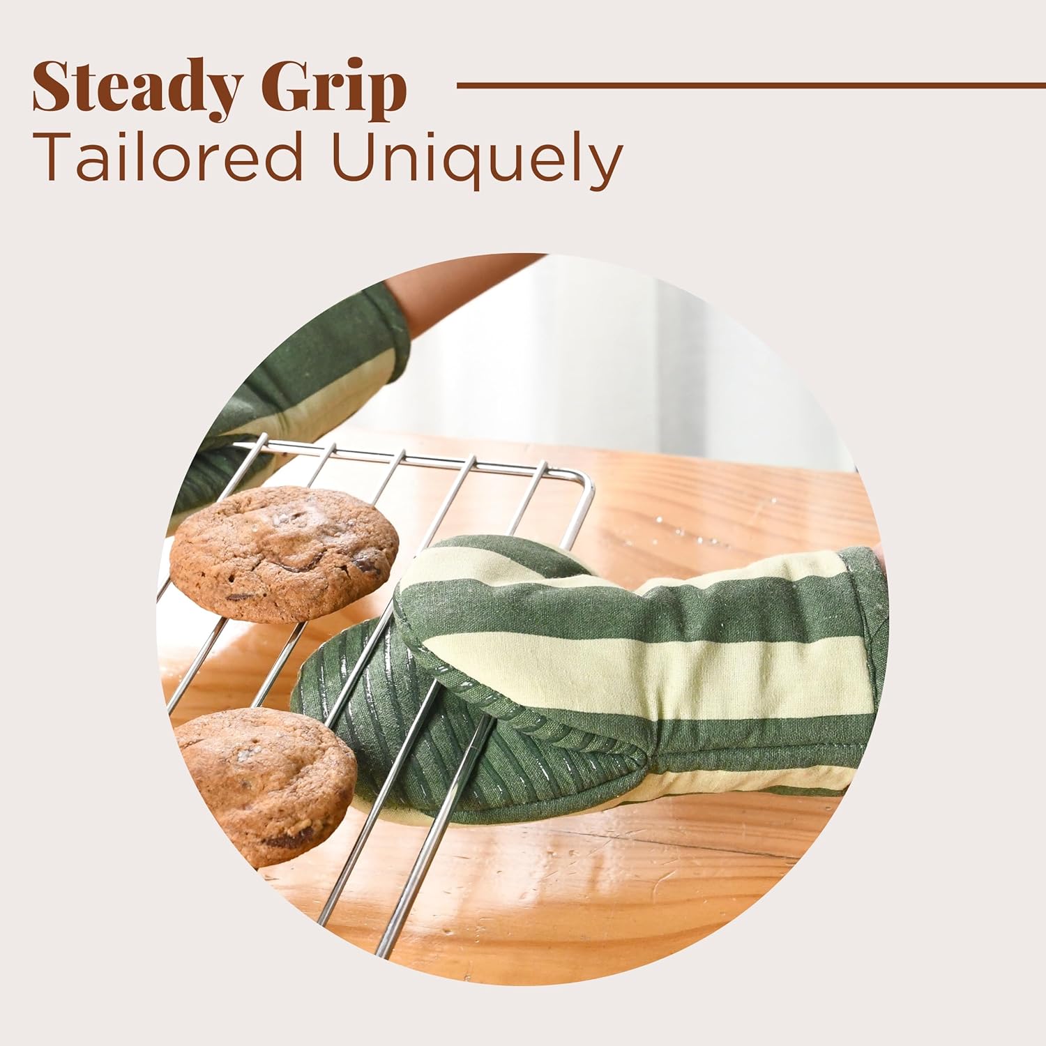 Folkculture Mini Oven Mitts Heat Resistant Set of 2