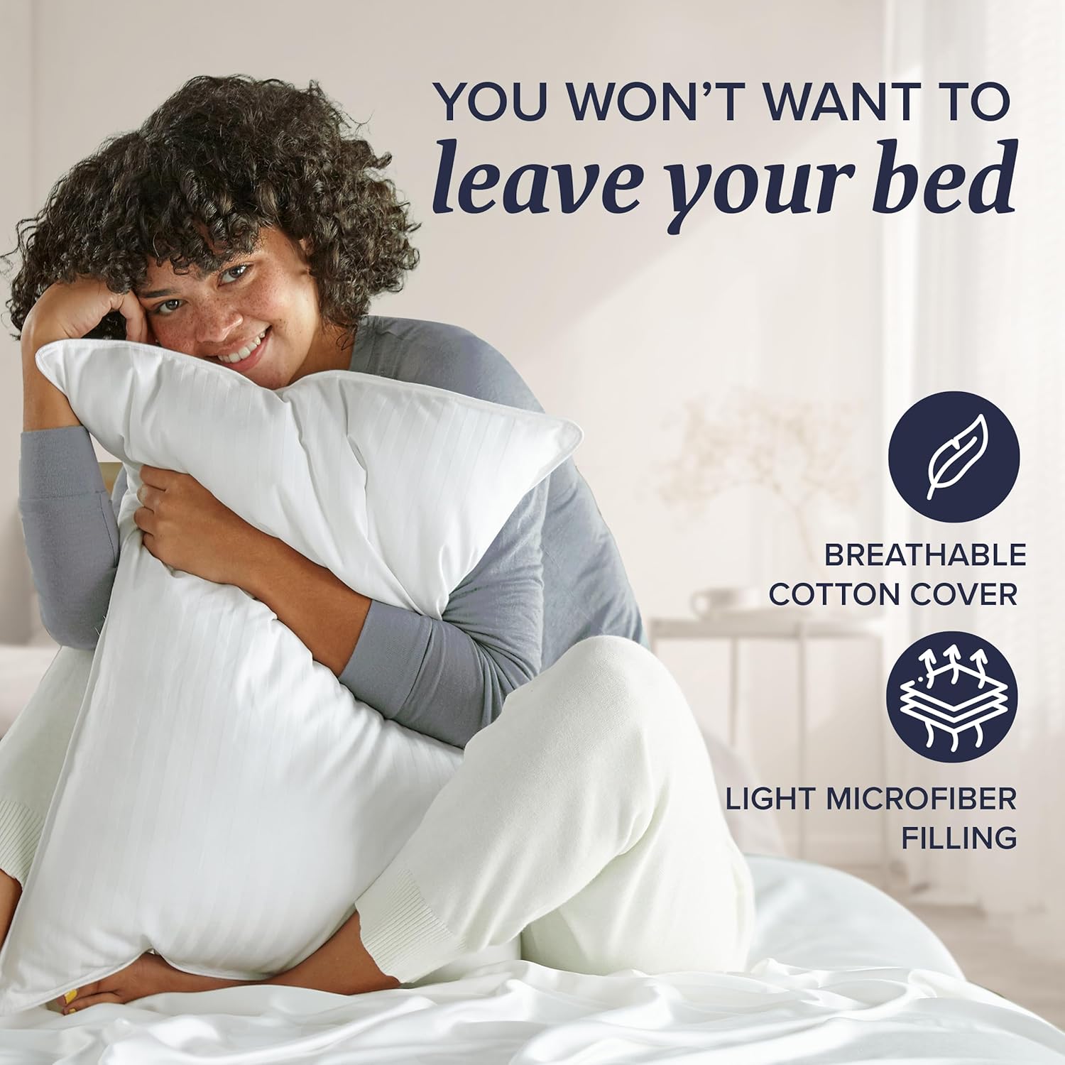 Beckham Hotel Collection Gel Cooling Pillow Set of 2