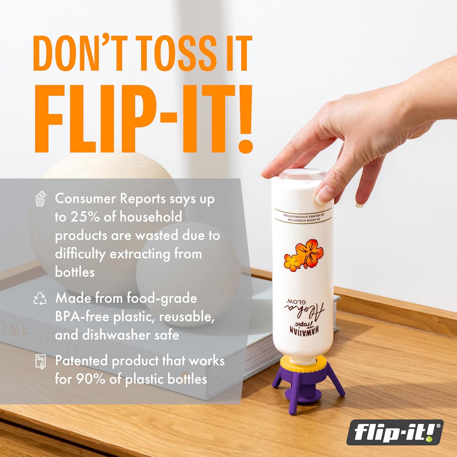 Flip-It Bottle Emptying Kit - 6-Pack