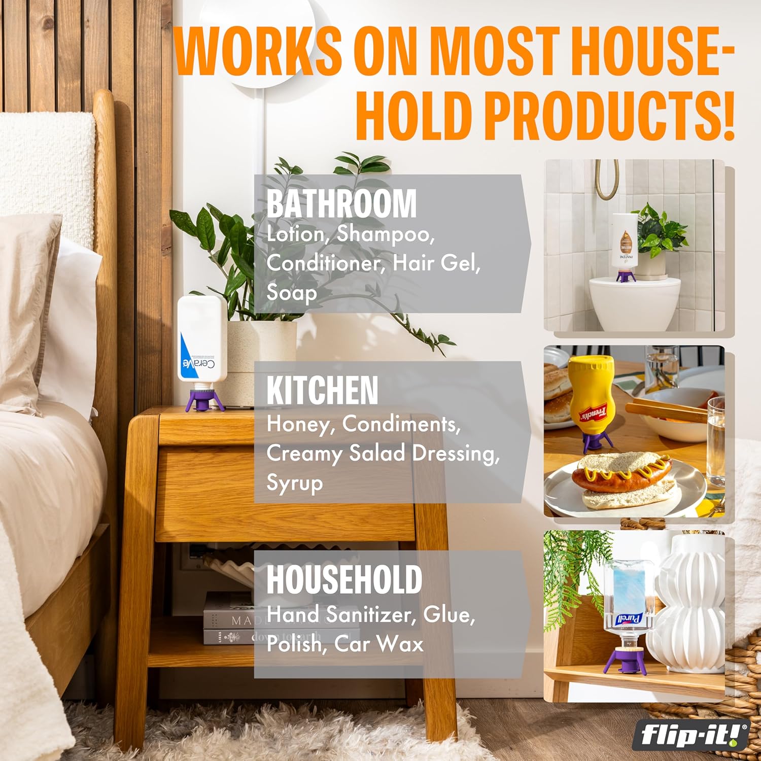 Flip-It Bottle Emptying Kit - 6-Pack