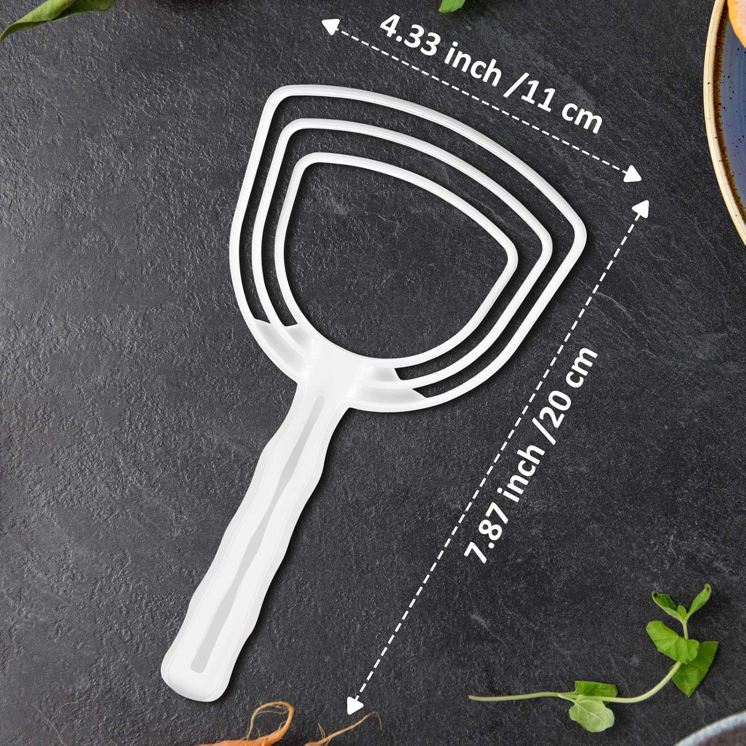 Mudder 4-Piece Fish Scale Remover Set for Kitchen Use