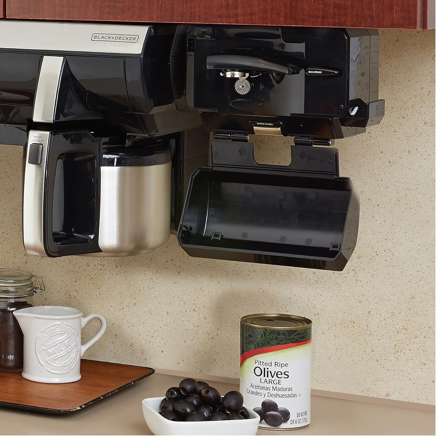 BLACKDECKER CO100B SpaceMaker Can Opener Black