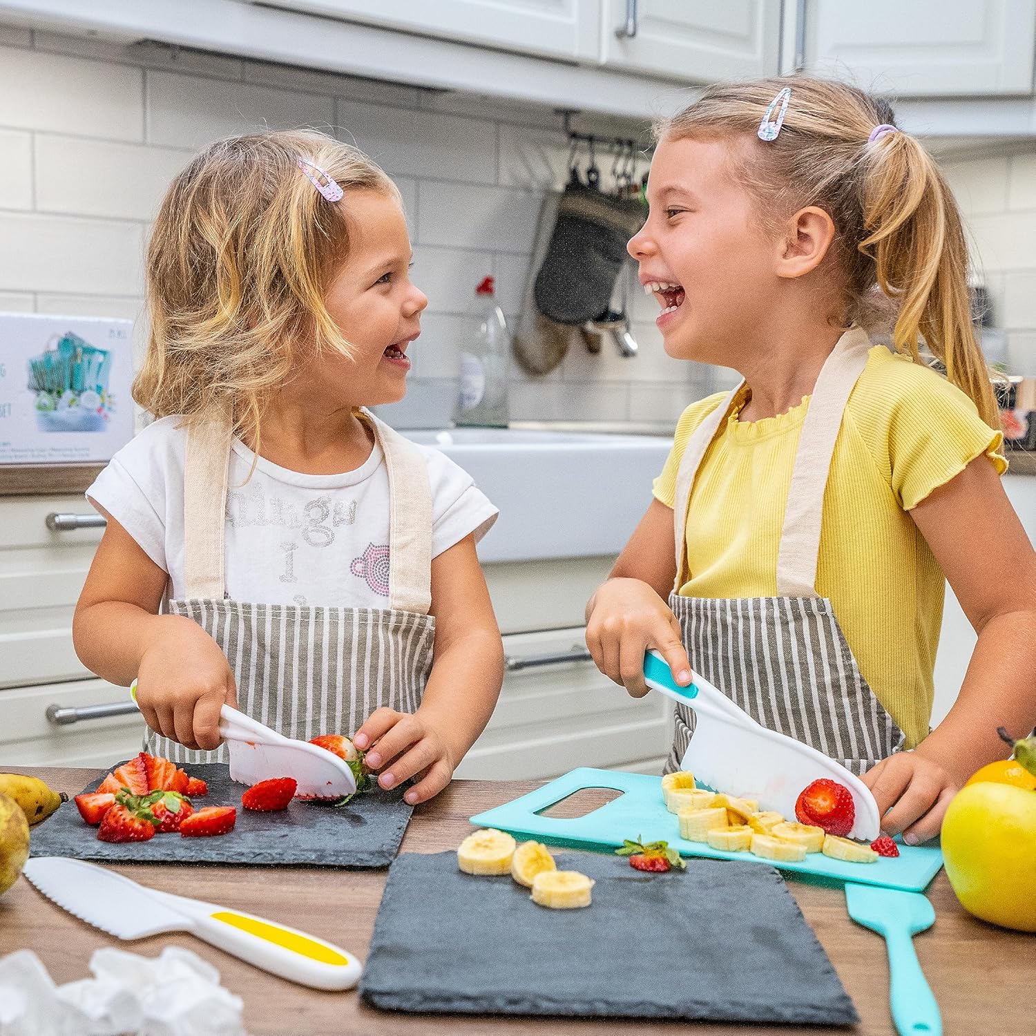 Tovla Jr Knives for Kids 3-Piece Kitchen Set